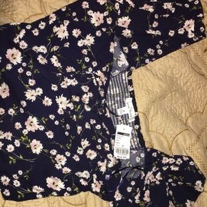 Floral crop top